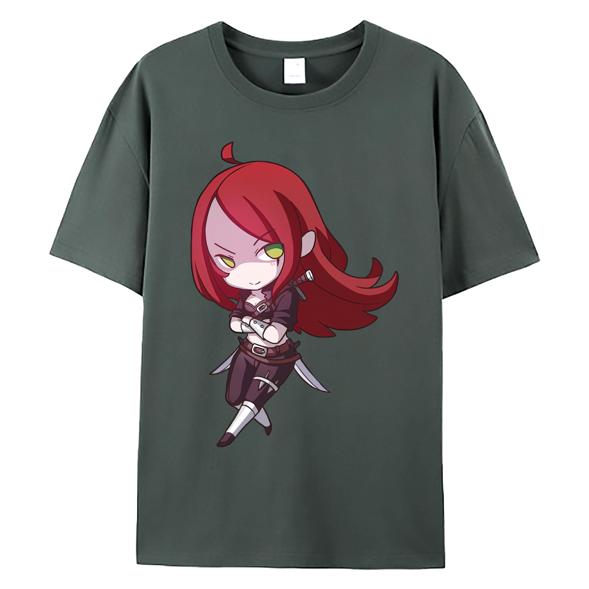 （画像用） リーグ・オブ・レジェンド League of Legends LOL 綿100％ メンズ半袖Tシャツ｜肌触りやわらか＆通気性